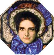 Franz von Stuck Daughter Mary oil painting artist